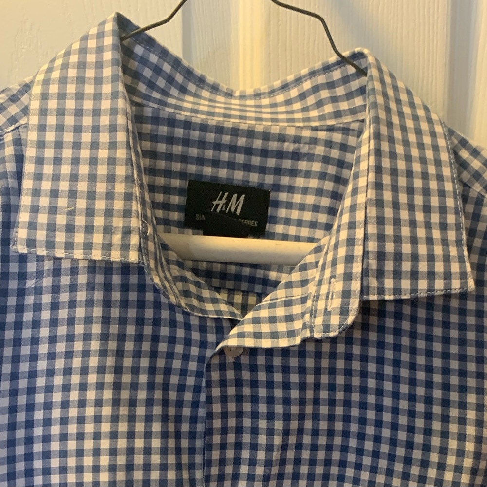 Mens casual long sleeve shirt